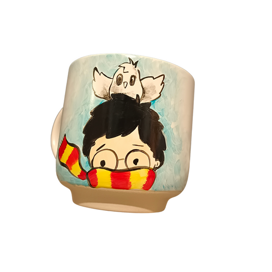 taza cerámica Harry Potter y búho