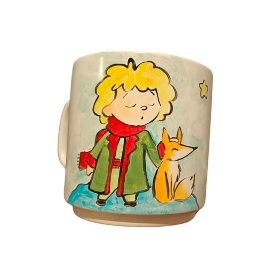 Taza cerámica principito y zorro