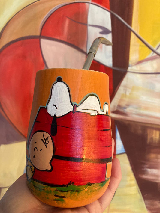 Mate de msdera charlie brown