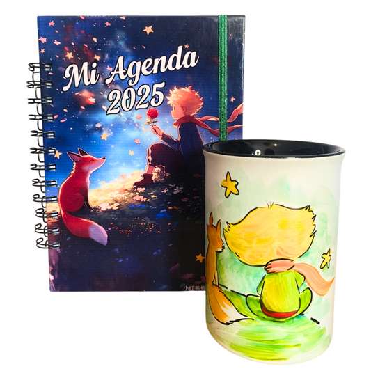 Box navidad Agenda + Tazón El principito