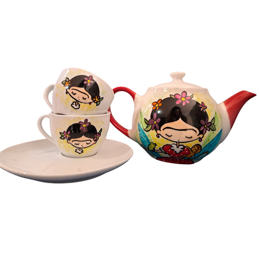 Juego de té Frida khalo