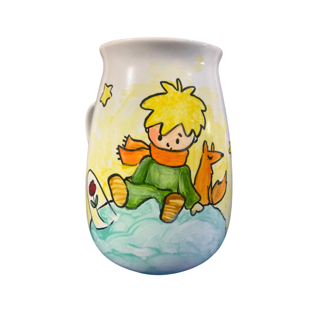 Taza pintada a mano Principito