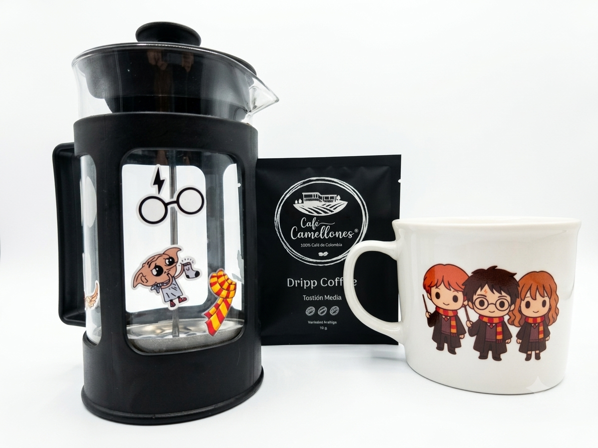 Cafetera HP+ Tazón + Café