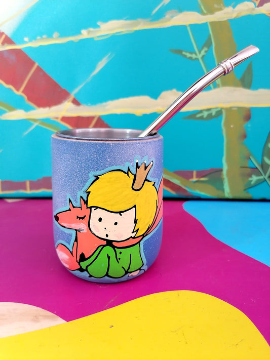 Mate de madera Principito