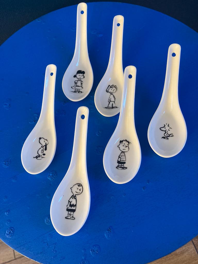 Cucharas cerámica Charlie Brown