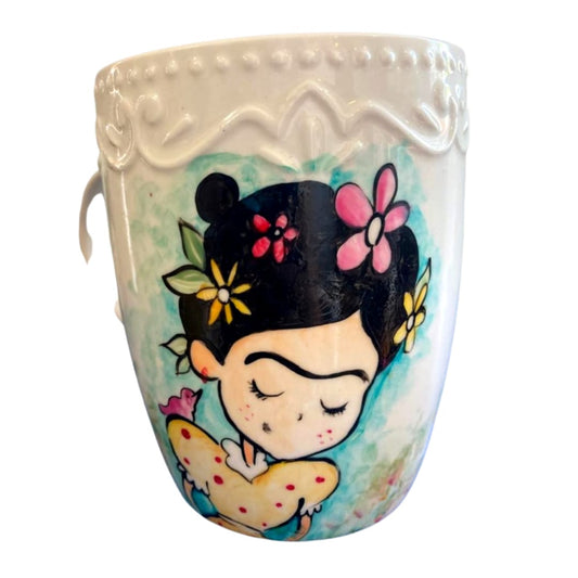 Taza cerámica Frida Khalo