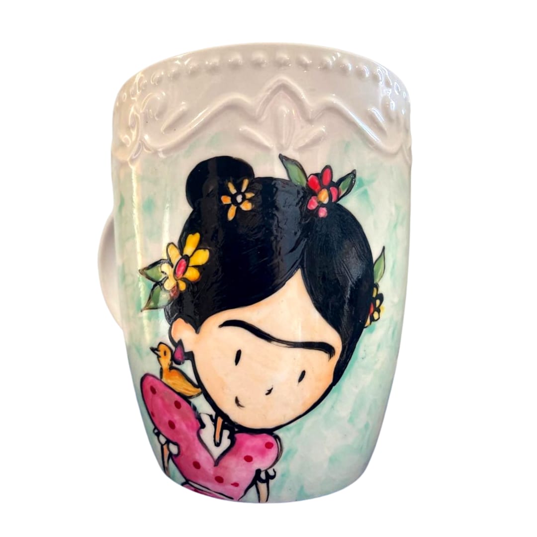 Taza cerámica Frida Khalo