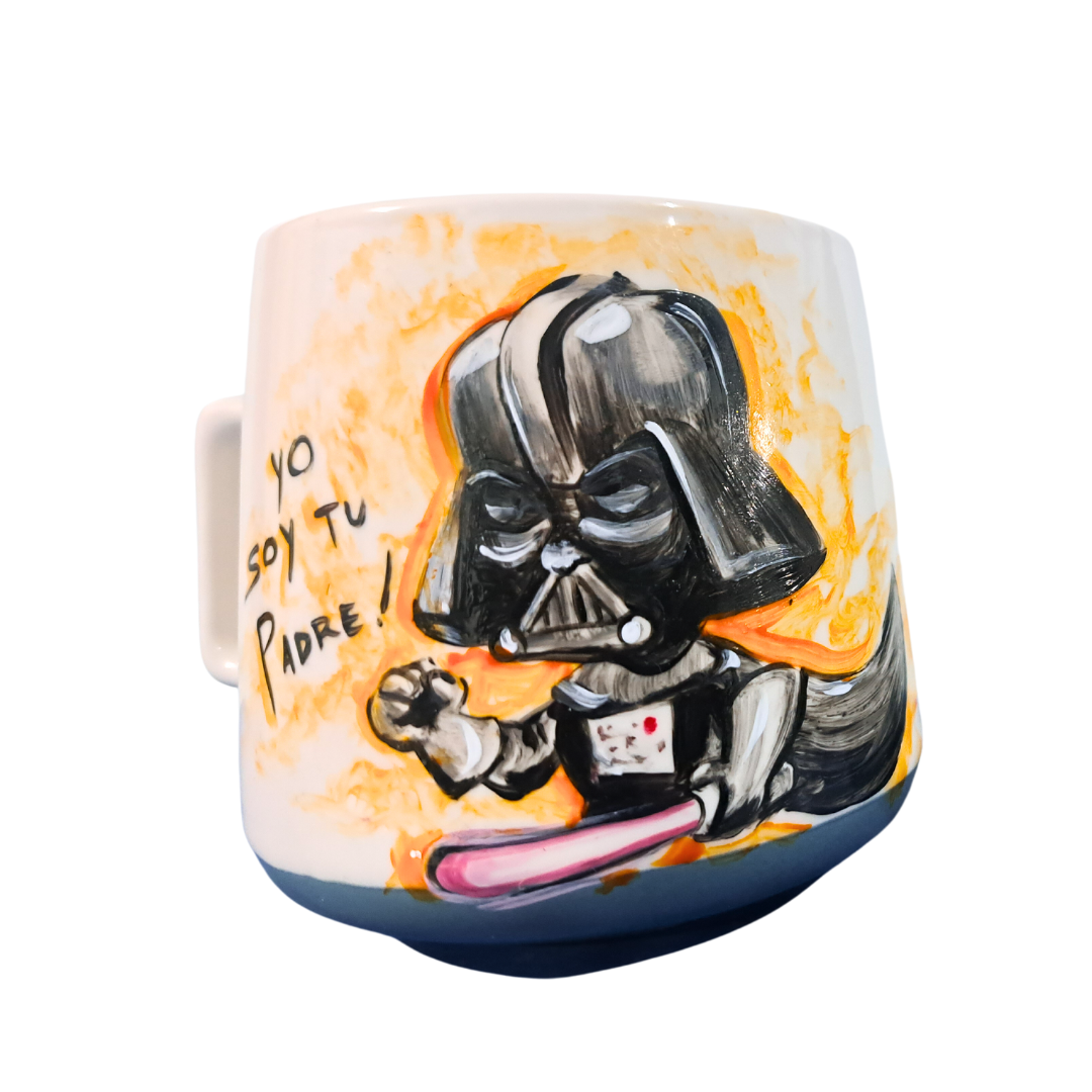 Taza cerámica Darth vader