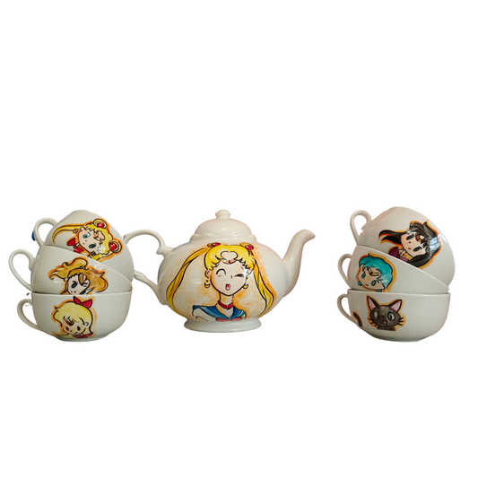 Juego de té Sailor moon