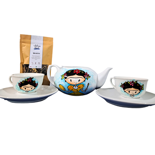 Juego de té Frida Khalo