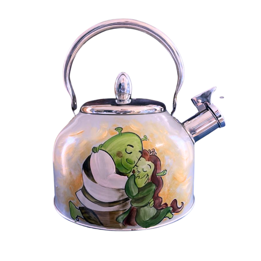 Tetera 2.5 lts shrek