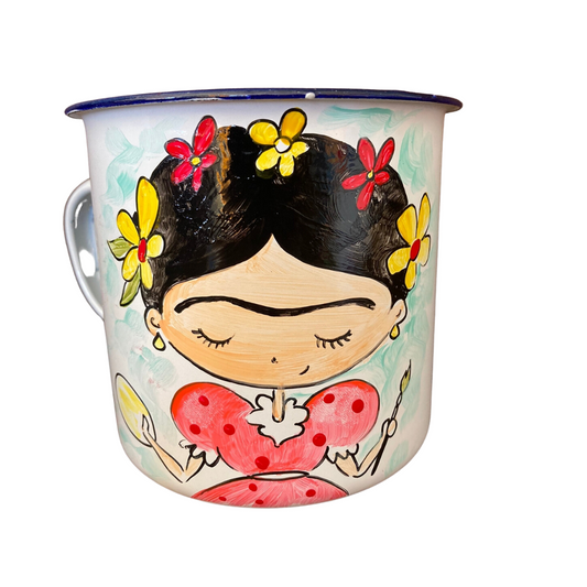 Enlozado Frida Khalo 330 cc
