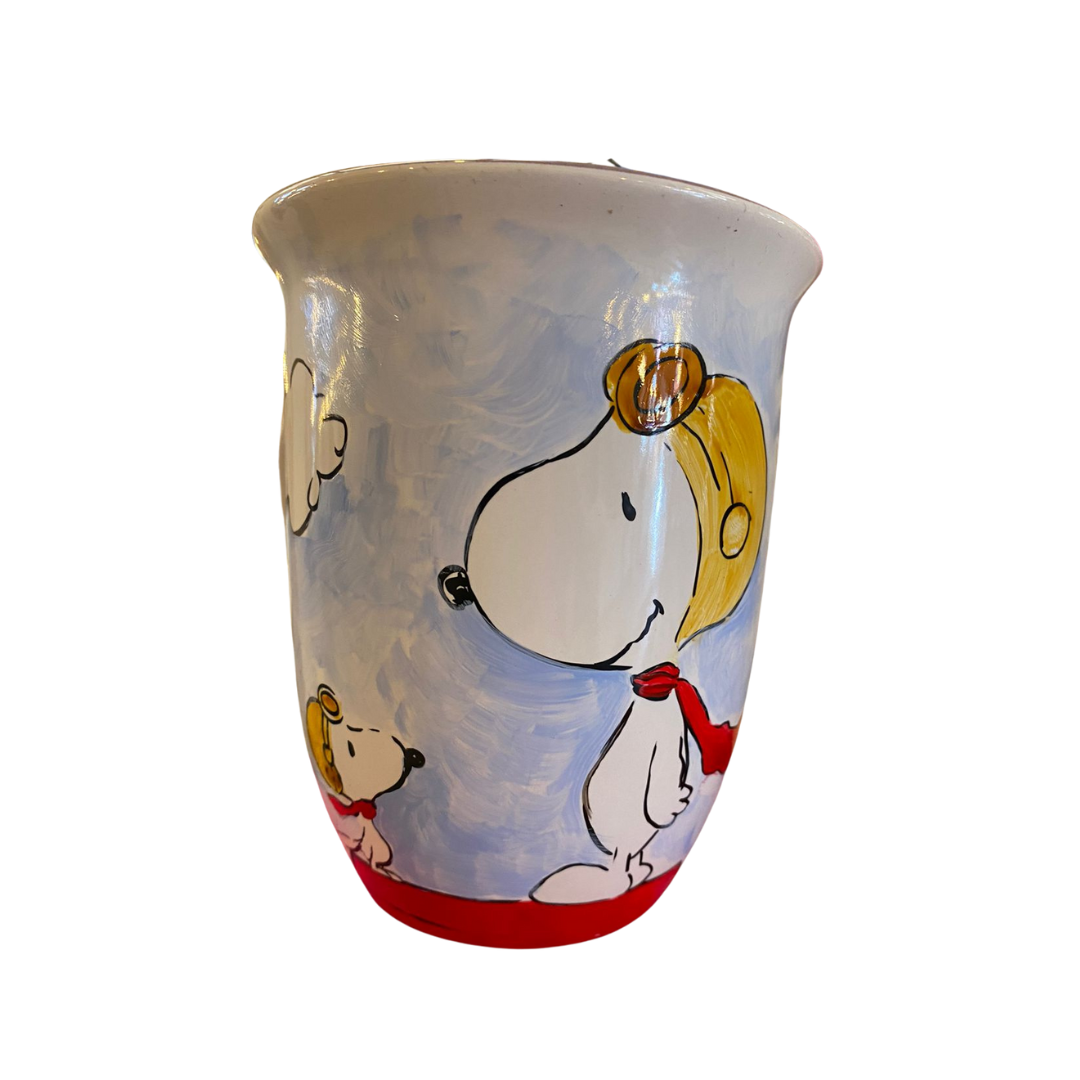 Taza cerámica Snoopy aviador