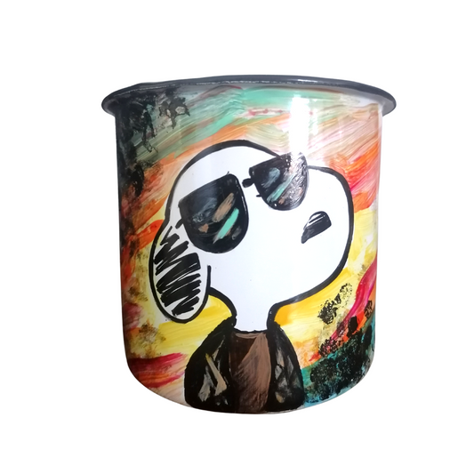 Jarro enlozado 330 cc Snoopy