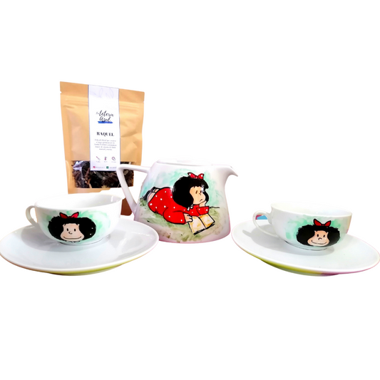 Juego de té Mafalda
