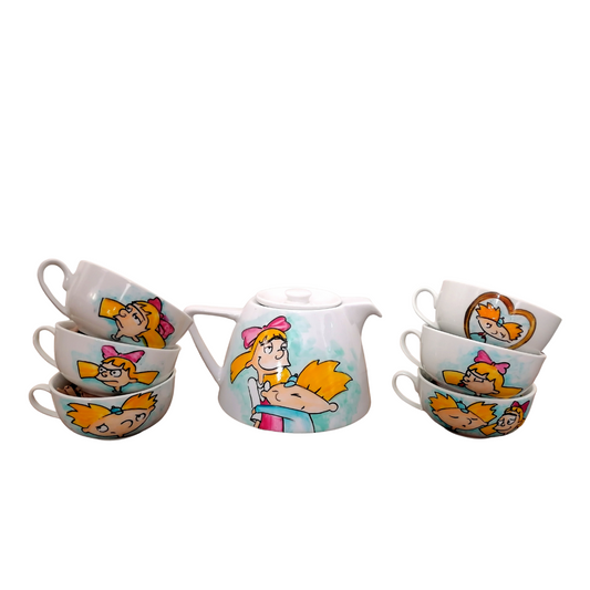 Juego de té hey Arnold
