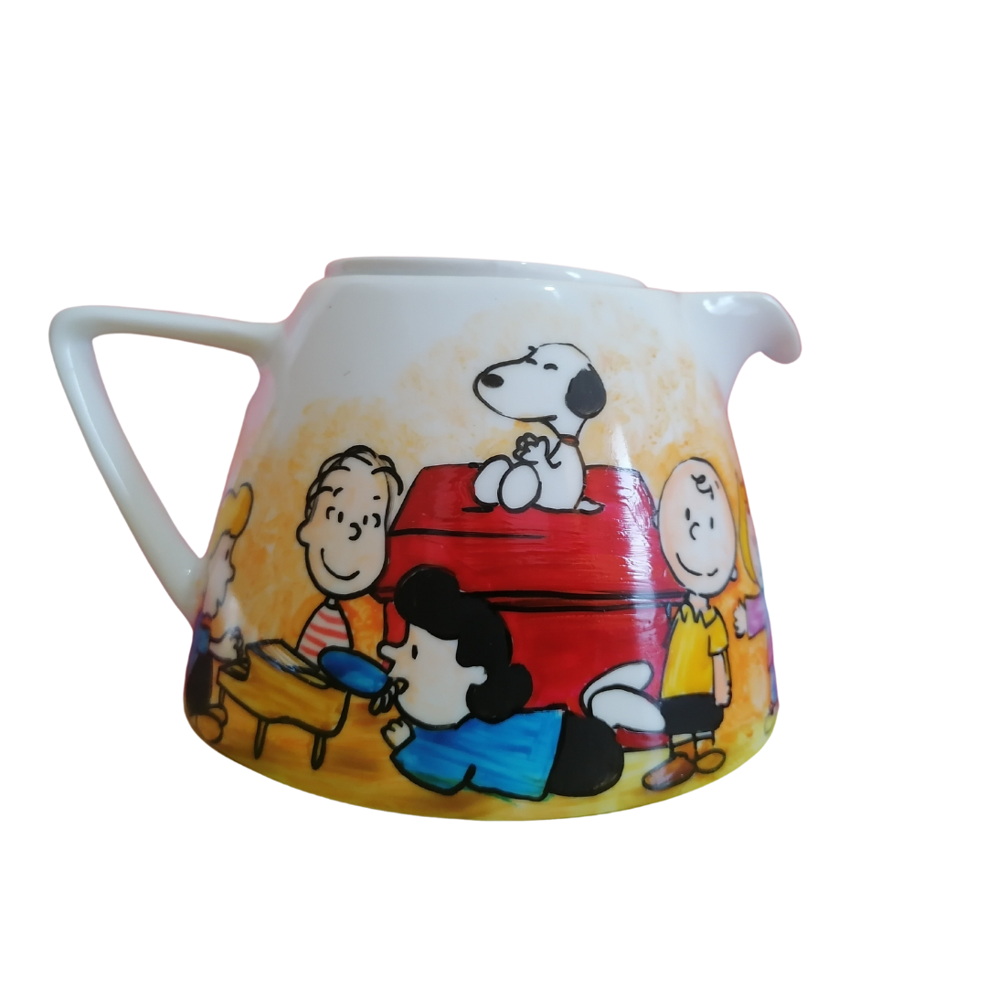 Tetera de ceramica Charlie Brown