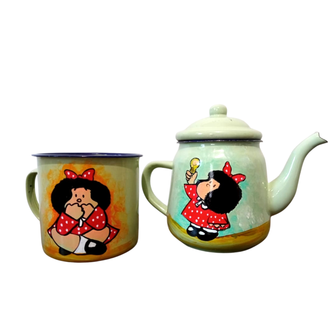 Juego enlozado Mafalda