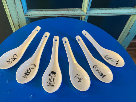 Cucharas cerámica Charlie Brown