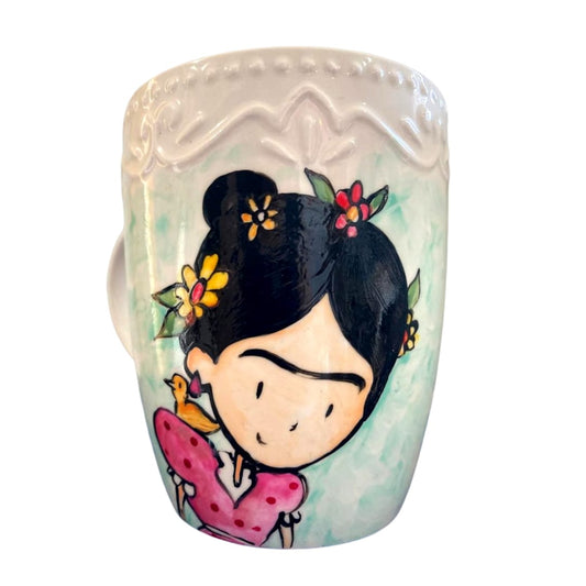 Taza cerámica Frida Khalo